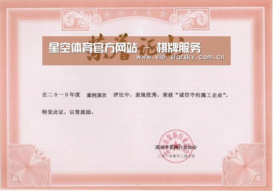 荣誉证书二(图1)